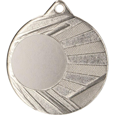 Medalje sportive Victoria Sport Medal, DIA 50mm, vend për insert 25mm, ngjyrë argjendi