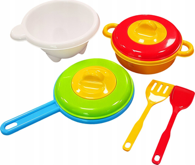 Set lodrash kuzhine Bolo Mesh 0462, plastik, me shumë ngjyra