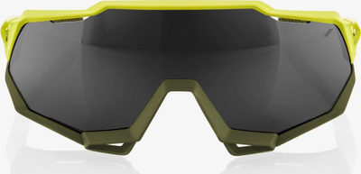 Syze sportive 100 Percent Speedtrap Soft Tact, lente Black Mirror, Banana e zezë