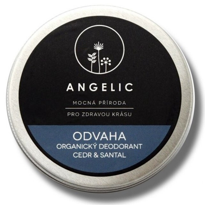 Deodorant Angelic Courage - Cedar & Sandalwood, 50 ml