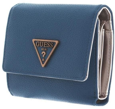 Portofol Guess Destiny SWVB78 78430, i vogël, material tekstili, blu royal