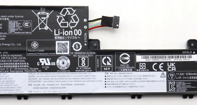 Bateri e brendshme Lenovo, 68Wh, Lithium Ion, e zezë