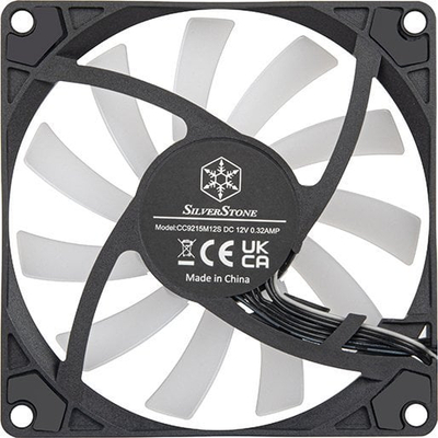Ftohës SilverStone Air Slimmer 90 ARGB, 90 mm