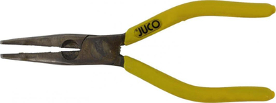 Pinca Juco Long Nose Bent, 160mm, doreza PVC