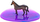 Lodër senzoriale Horse Friends Putty, kal i vogël brenda, xhel me ngjyra, shumëngjyrëshe
