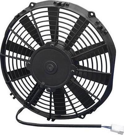 Ventilator ftohës SPAL 280mm SLIM, thithës, i zi