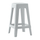Stol katrore Zeb 35×35×65 Hcm (HM6128.01), bardhë