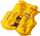 Jeletku i frymë për kalamaj Swim Kid, 46x42cm, standard EU EN13138, e verdhë