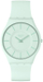 Orë dore për femra Swatch Turquoise Lightly SS08G107, e gjelbër