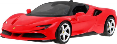 Makinë lodër me telekomandë Rastar Ferrari SF90 Stradale, shkalla 1:14, 2.4 GHz, e kuqe