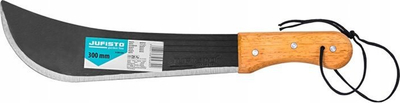 Мачете за градина Jufisto Garden Line, 300mm, дрвена рачка, сива
