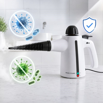 Pastrues me avull ProfiCare PC-DR 3145, 3.5 bar, 350ml, i bardhë