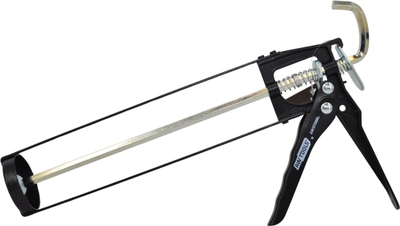 Pistoletë silikoni AWTools Skeleton, 300ml, metal, e zezë