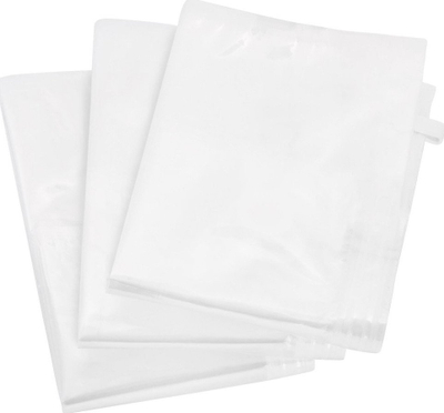 Qese vakum për rroba Wenko, set 6 copë, mbyllje hermetike, transparente