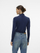 Rollkë për femra VERO MODA VMALBERTE Tight Fit, e kaltër