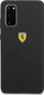Mbulesë telefoni Ferrari Hardcase për Samsung Galaxy S20, silikoni, origjinale, e zezë