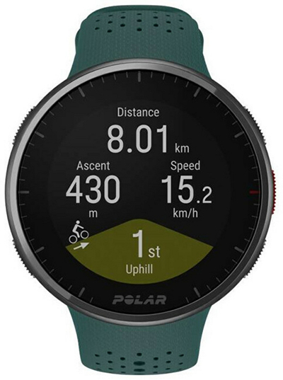 Orë dore Polar Pacer Pro Aurora Green 900102183, S-L