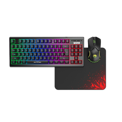 Set - Tastierë, Maus + Mauspad MARVO CM310 EN
