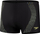 Rroba banjo për burra Speedo Duo Logo Print Aquashorts, EnduraFlex, të zeza me të verdhë