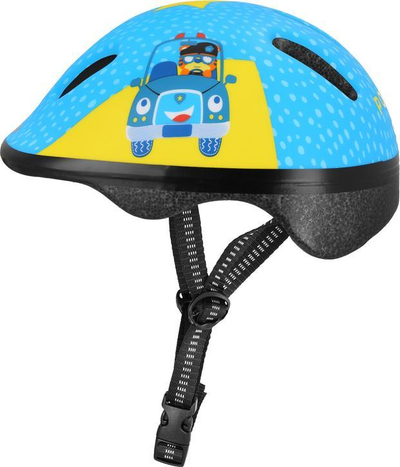 Kaskë biçiklete Spokey Fun për kalamajt, madhësia M, blu