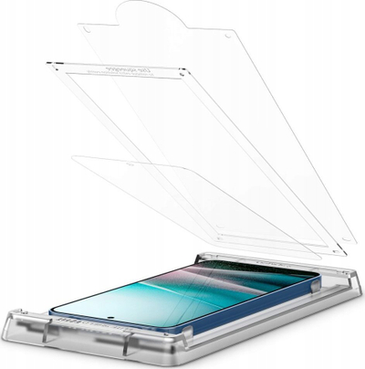 Заштита за екран Spigen EliteShield EZ Fit HD, Samsung Galaxy S25 Plus, проѕирна
