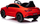 Makina me bateri Lean Toys Mercedes CLA 45s AMG 4x4, elektrike, e kuqe