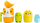 Lodër edukative Fisher-Price Preschool Pets Nesting Pets, set me 4 pjesë, shumëngjyrëshe