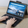 Mbulesë me tastierë Bluetooth për tablet Lenovo Tab M10 Plus X606, 10.3", me touchpad, e zezë