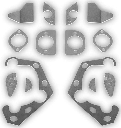 Set përforcues shasie BMW 3 E36, pllaka çeliku, për saldim