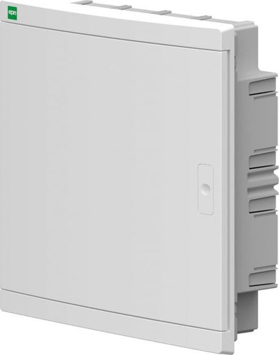 Kasetë shpërndarëse Elektro-Plast RP 2x12, montim i fshehtë, IP40, e bardhë