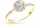 Unazë për femra Cutie Jewellery Z6734-3098-10-X-1