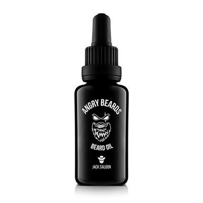 Vaj për mjekër Angry Beards Jack Saloon, 30 ml