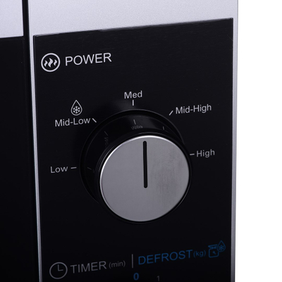 Furrë me mikrovalë Sharp YC-MS01E-S, 20L, 800W, argjendtë