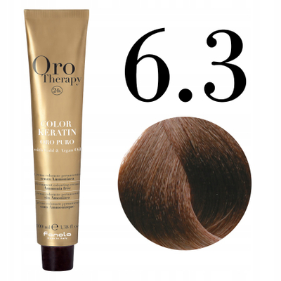 Ngjyrë për flokë Fanola Oro Therapy, 6/3, 100 ml