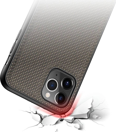 Kapak telefoni Dux Ducis Fino për iPhone 11 Pro Max, najlon, i fortë ndaj goditjeve, jeshil
