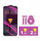 Xham mbrojtës OG 6D Premium për Samsung Galaxy A37 5G, full cover, i zi