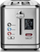Toster Solis Flex Toaster 8004, 2 feta, 950W, argjendtë