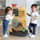 Ѕид за активности за деца Smoby Life Activity Wall, 29 додатоци, за внатрешна и надворешна употреба, шарен