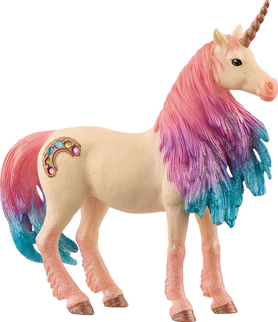 Figurë lodër Schleich Bayala Marshmallow Unicorn Mare, njëbrirësh dekor, shumëngjyrësh