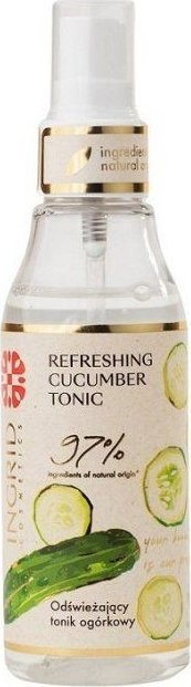 Tonik fytyre Ingrid Cosmetics me trangull, që freskon lëkurën, 75 ml