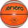Top basketbolli Enero Intense R.7, madhësia 7, gome sintetike, portokalli beige