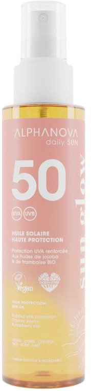 Vaj dielli Alphanova Daily Sun SPF50, mbrojtje e fortë, 125ml