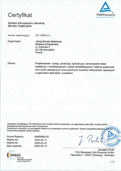 Jelek fiksues 5 pikësh për barela M, i rregullueshëm, unisex, blu