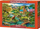 Puzzle 2000 copa Castorland C-200931-2, shpi fshati me kuaj, peizazh për të rritur