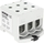 Терминал железнички Morek MAA3095A10, 6 x 6-95mm², 1000V, сив