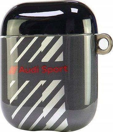 Kapak Audi IML Sport për AirPods 1/2, i zi