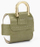 Торбичка за слушалки IDeal of Sweden Mini Flo Bag Sage Croco, за AirPods 3, зелена