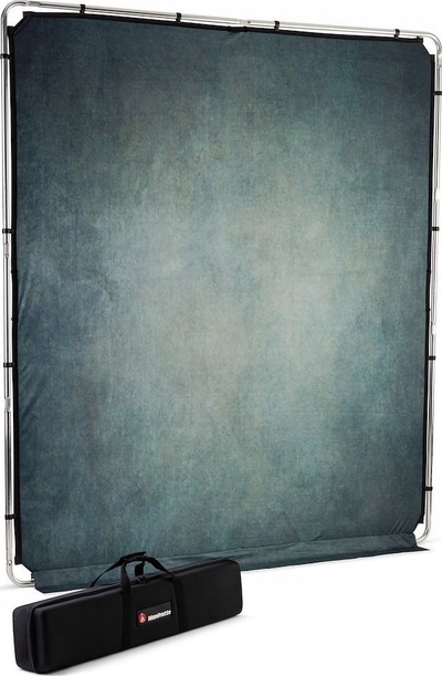Sfond fotografik Manfrotto EzyFrame Vintage Sage, 2 x 2.3m, palosës, jeshil