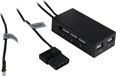 Kasë Inter-Tech W-III RGB, Midi Tower