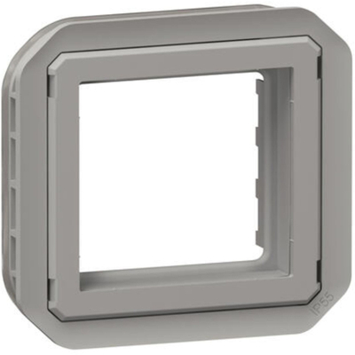 Adapter elektrik Legrand Plexo New Mosaic 069582L, IP55, gri